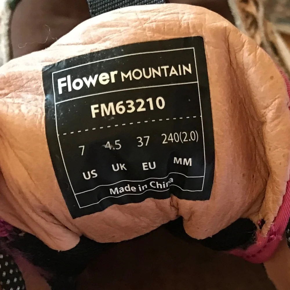 BOHO-CHIC 🔥 STATEMENT SNEAKERS FLOWER MOUNTAIN YAMANO 3 UNI